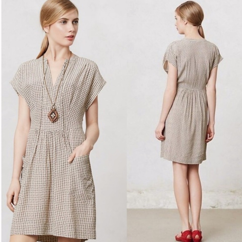 Anthropologie Lil First Blush Love Dress